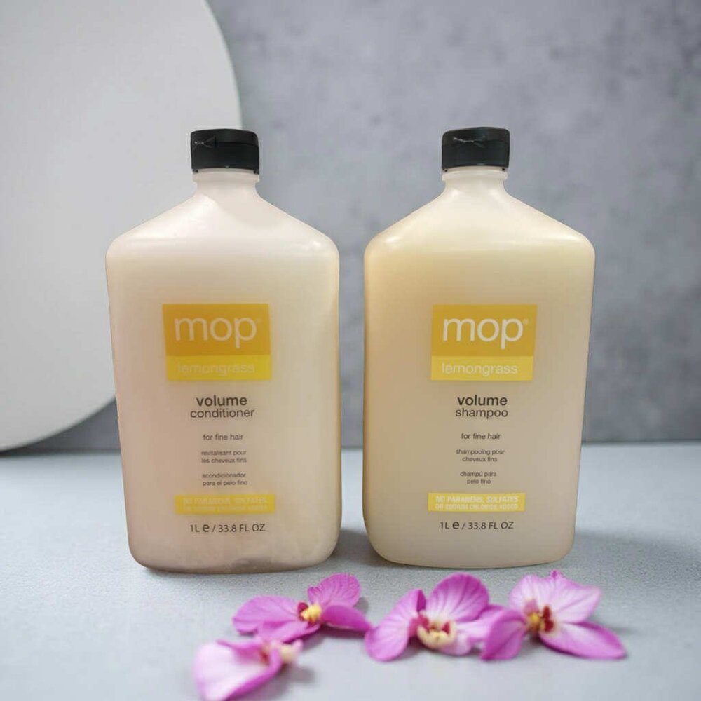 MOP Lemongrass Volume Shampoo & Conditioner 33.8 oz